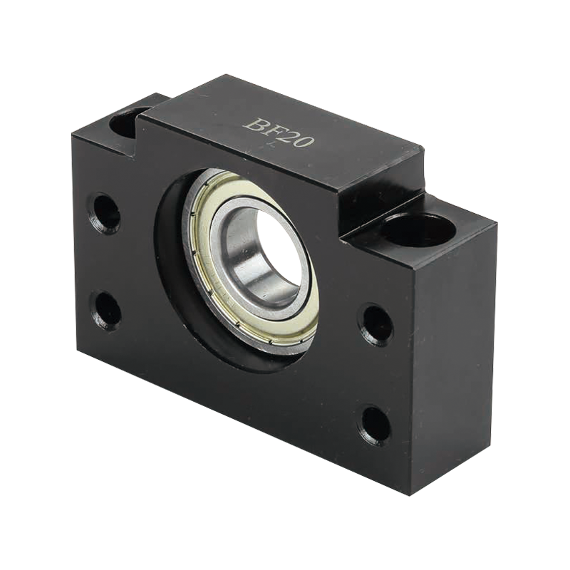 OEM BF series ball screw support bracket with floating side bearing housing, built for equipment manufacturers and precision linear motion assemblies.