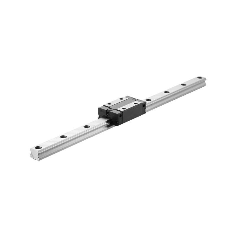 High precision HGL linear guideway with machined rail and guide block for stable guidance, smooth travel and accurate positioning in CNC systems.